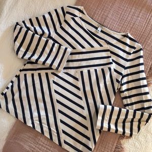 J Crew Nautical Stripe Shirt
